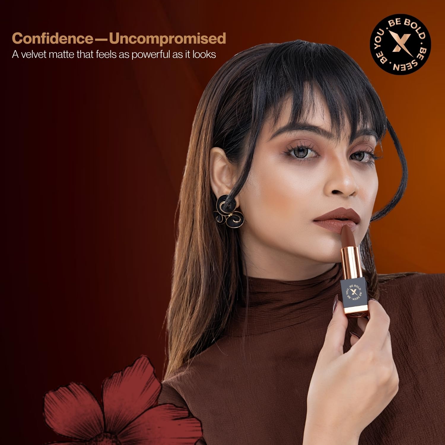 LUXLYNE “Mocha Mystique” (Espresso) Bullet Lipstick - Image 7